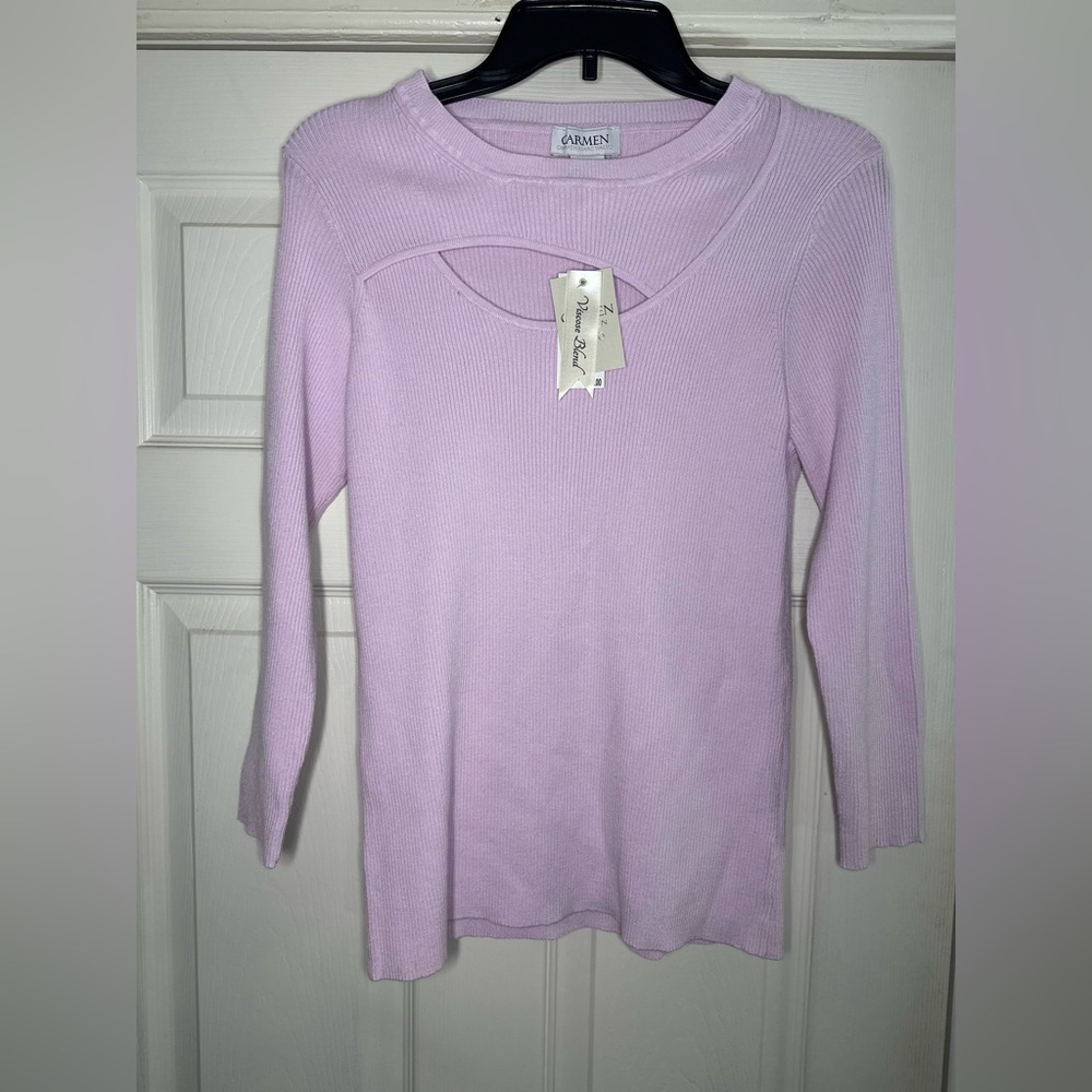 Carmen Marco Valvo sweater NWT XL